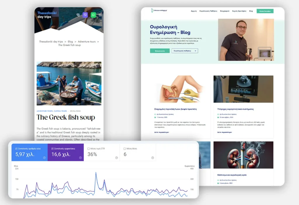 Λέξεις κλειδιά άρθρων στη Google δημιουργία SEO περιεχομένου για άυξηση επισκέψεων στη Google προώθηση ιστοσελίδας